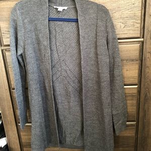 Motherhood Maternity, size small, gray cardigan